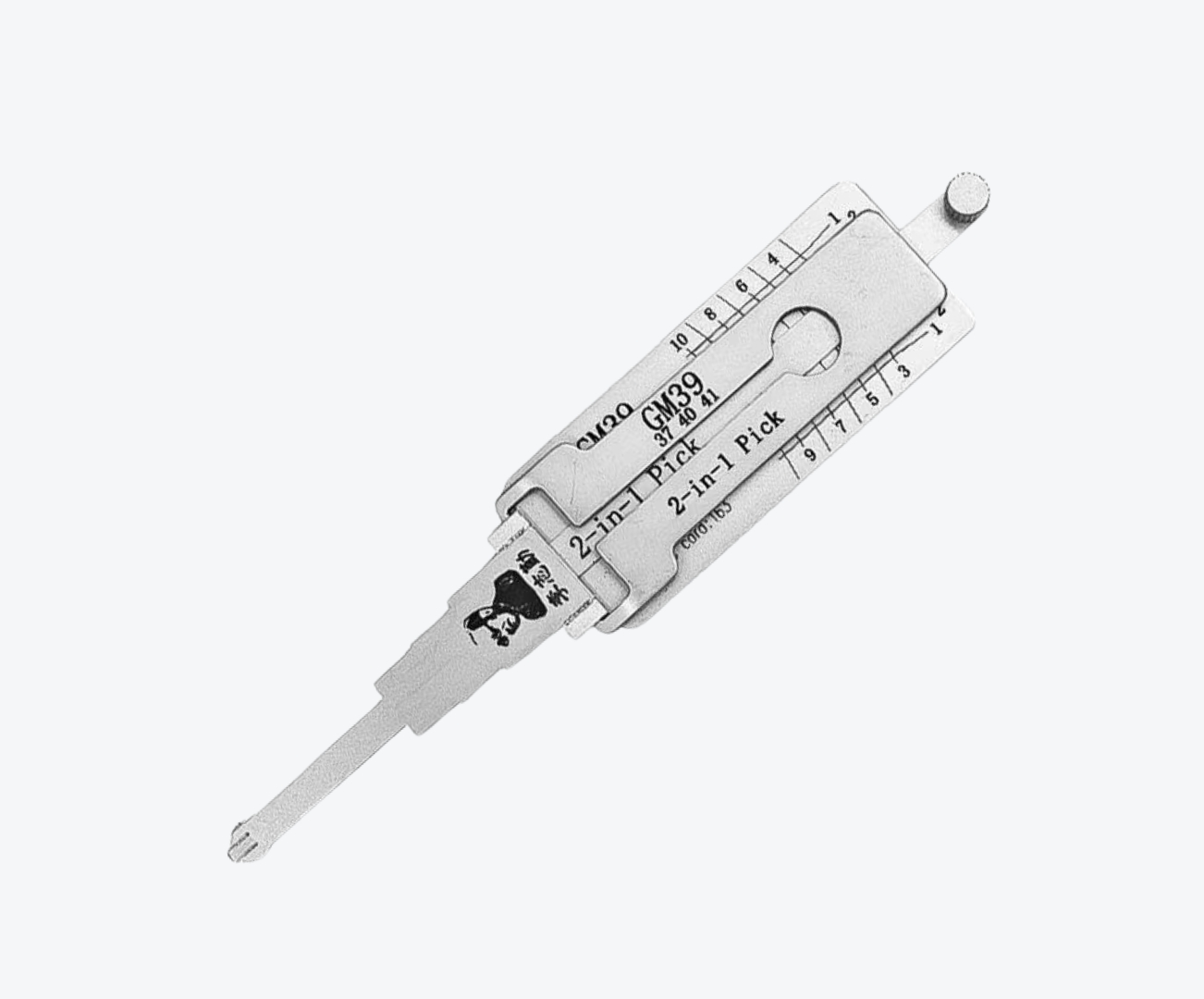 Ganzúa Decodificadora Lishi GM39 2 En 1