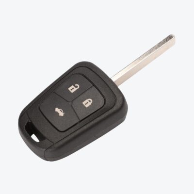 Carcasa Fija Chevrolet 3 Botones Hu100