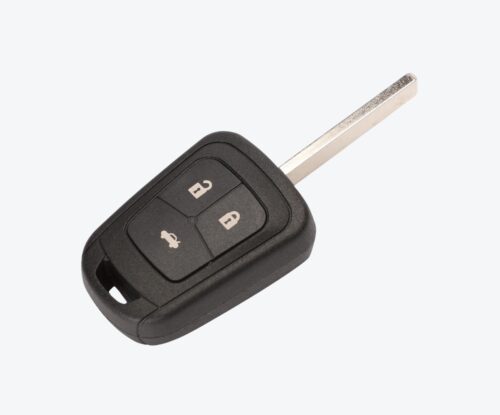 Carcasa Fija Chevrolet 3 Botones Hu100