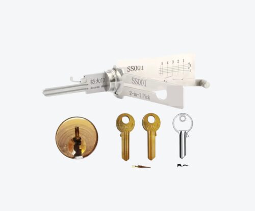 Ganzúa Decodificadora Lishi SS002 2 En 1