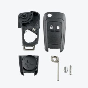 PAGINA WEB (60) Carcasa Sevillana Chevrolet 2 Botones Hu100 S10 Tracker Spin