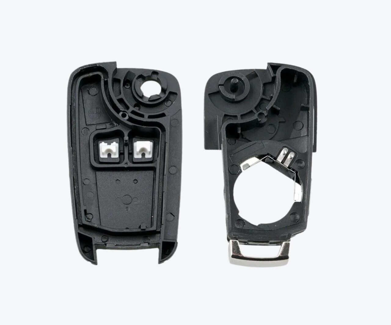 PAGINA WEB (61) Carcasa Sevillana Chevrolet 2 Botones Hu100 S10 Tracker Spin