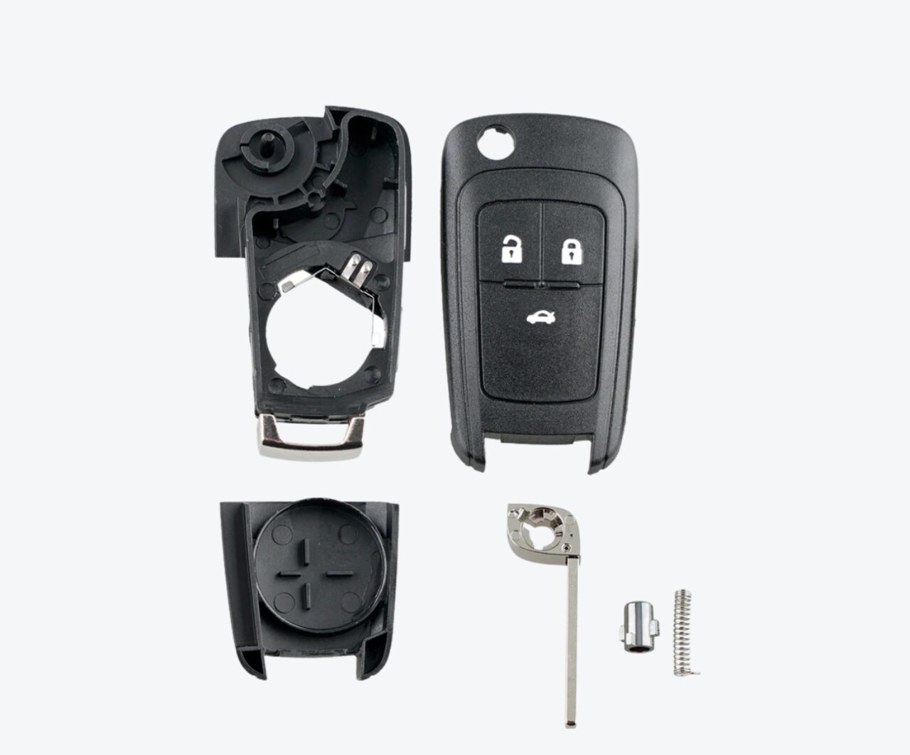 Carcasa Sevillana Chevrolet 3 Botones Hu100 Cruze