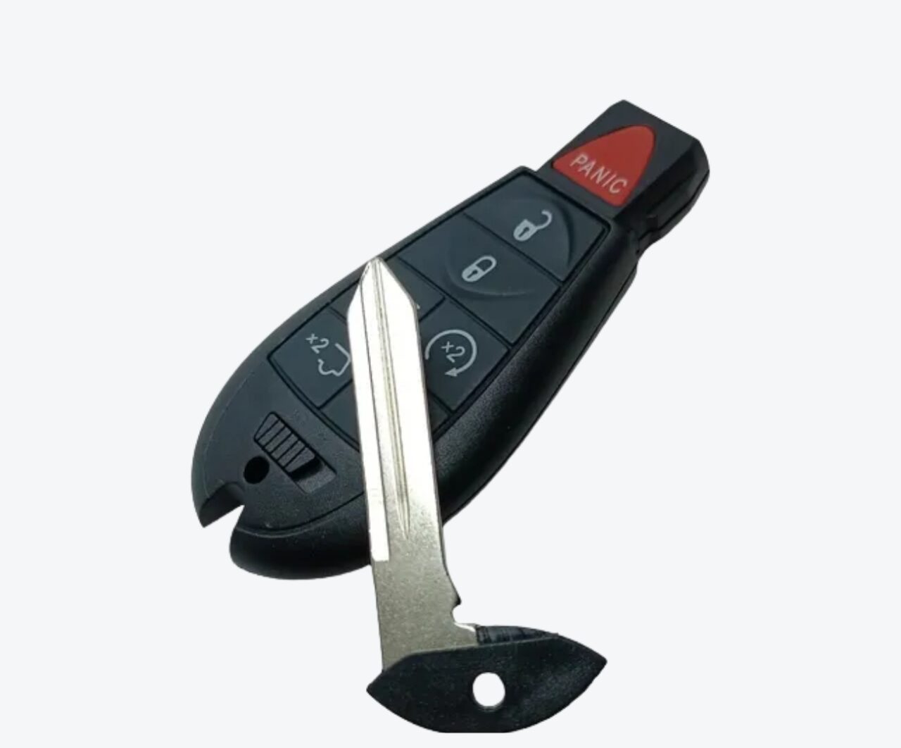 PAGINA WEB (74) Carcasa Telemando Presencia Chrysler 5 + 1 Con Inserto Y Tapa