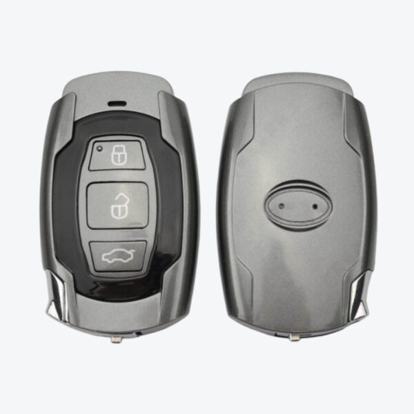 Carcasa Telemando Presencia BYD 3 Botones Con Llave De Emergencia