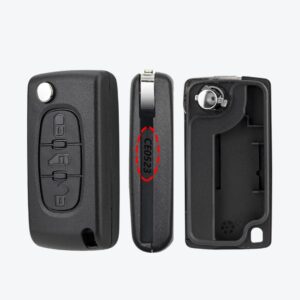 Carcasa Citroen Sevillana 3 Botones Sin Porta Pilas (Botón Auto)