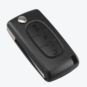 PAGINA WEB (81) Carcasa Sevillana Citroen 3 Botones Con Porta Pilas (Botón Luz)