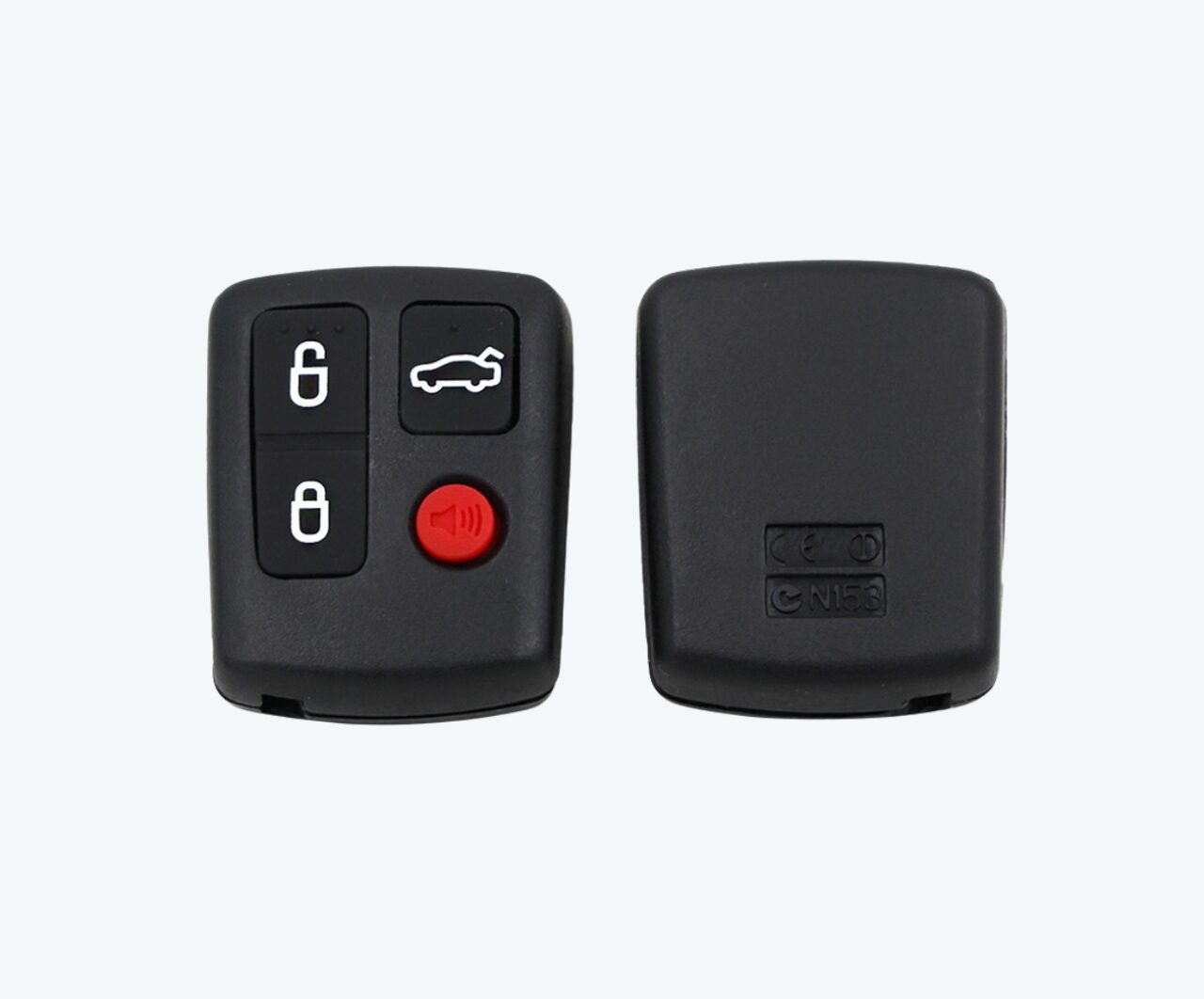 Carcasa Mando Llavero Ford 3 + 1 Botones