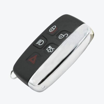 Carcasa Telemando Presencia Land Rover 4 + 1 Botones Con Llave De Emergencia