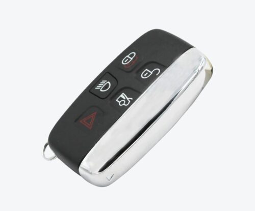 Carcasa Telemando Presencia Land Rover 4 + 1 Botones Con Llave De Emergencia