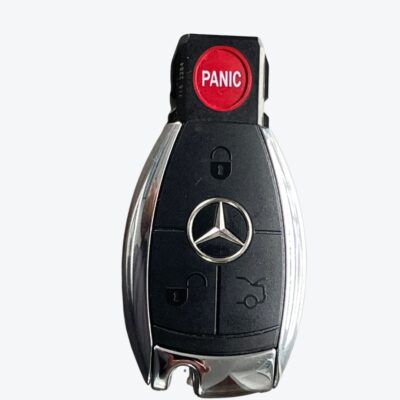 Carcasa Telemando Presencia Mercedes Benz 3 + 1 Botones Con Porta Pilas