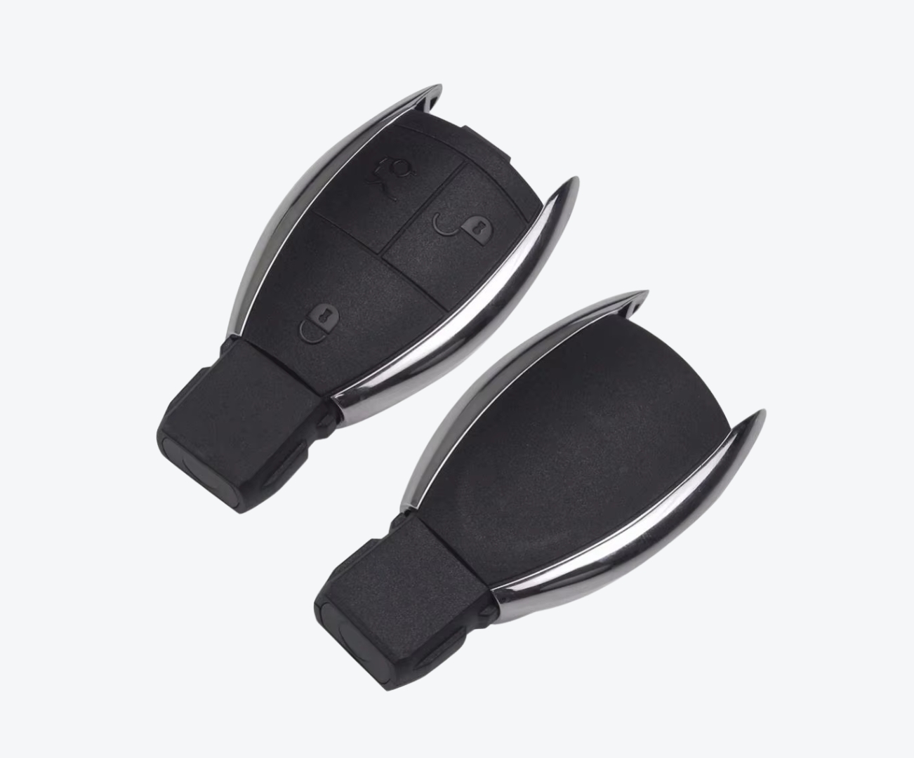Carcasa Mercedes Presencia 3 Botones Con Inserto