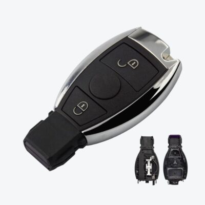 Carcasa Mercedes Benz Presencia 2 Botones Con Inserto