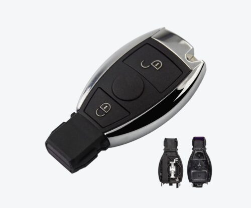 Carcasa Mercedes Benz Presencia 2 Botones Con Inserto