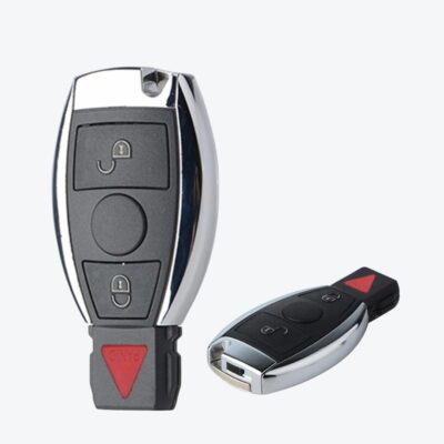Carcasa Telemando Presencia Mercedes Benz 2 + 1 Botones