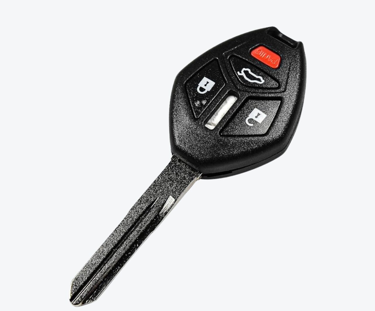 Carcasa Llave Mitsubishi 3 + 1 Botones Paso Izquierdo