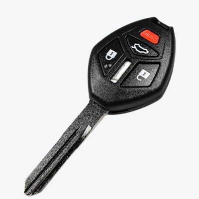 Carcasa Llave Mitsubishi 3 + 1 Botones Paso Derecho