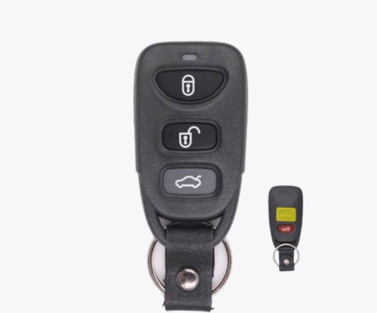 Carcasa Llavero Hyundai 3 + 1 Botones Con Porta Pilas