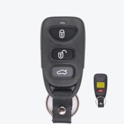 Carcasa Llavero Hyundai 3 + 1 Botones Con Porta Pilas