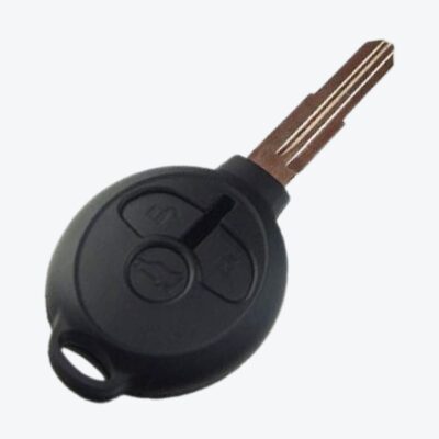 Carcasa Llave Mitsubishi 3 Botones Circular Sin Logo