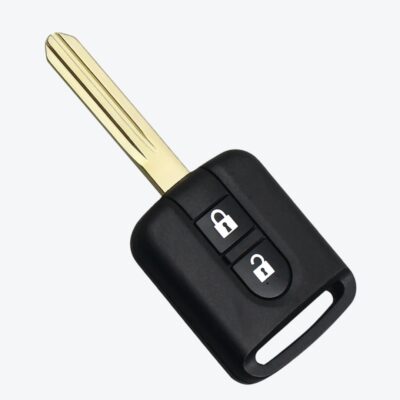 Carcasa Llave Nissan 2 Botones Cabeza Cuadrada