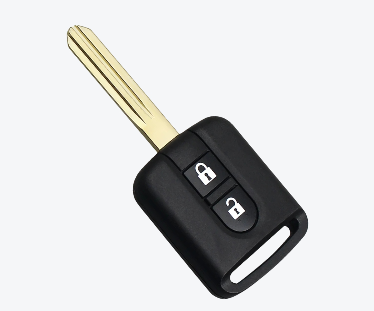 Carcasa Llave Nissan 2 Botones Cabeza Cuadrada