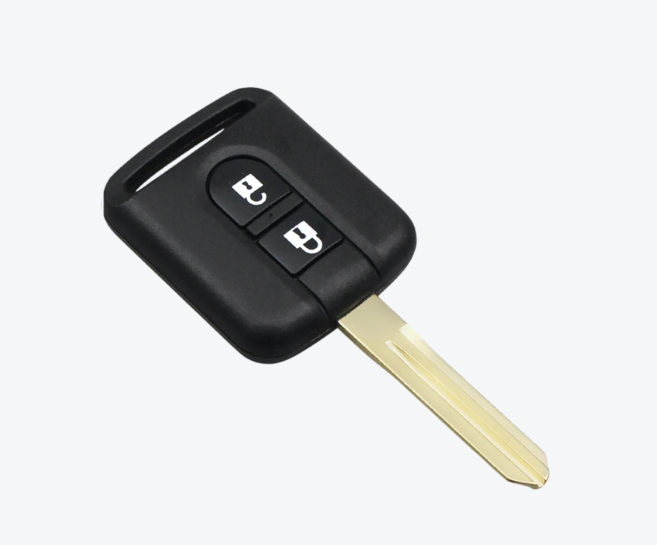 Carcasa Llave Nissan 2 Botones Cabeza Cuadrada - Imagen 3
