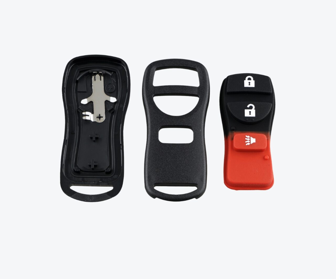 Carcasa Control Nissan 2 + 1 Llavero