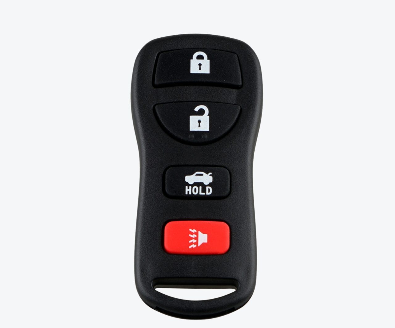 Carcasa Control Nissan 3 + 1 Botones Llavero