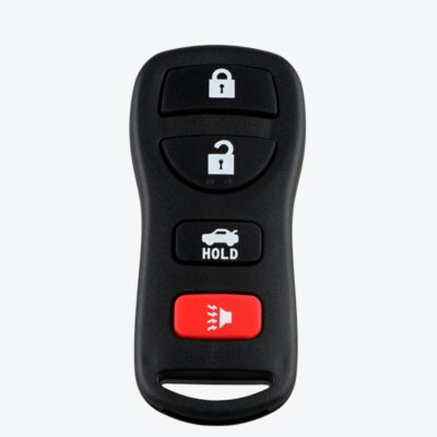Carcasa Control Nissan 3 + 1 Botones Llavero
