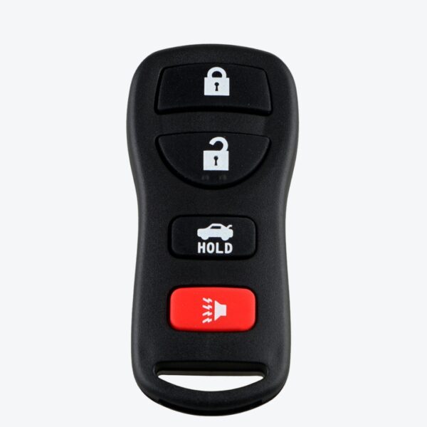 Carcasa Control Nissan 3 + 1 Botones Llavero