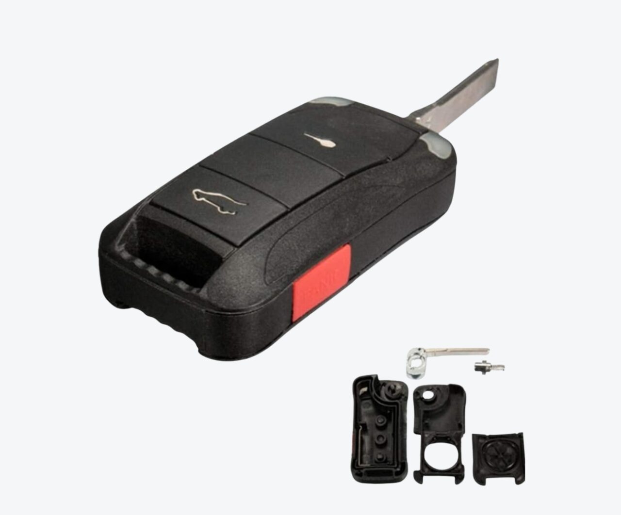 C Carcasa Sevillana Porsche Cayenne 2 + 1 Botones