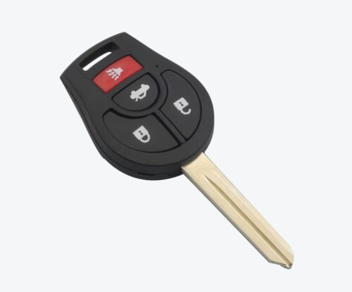 Carcasa Llave Nissan Tiida 3 + 1 Botones