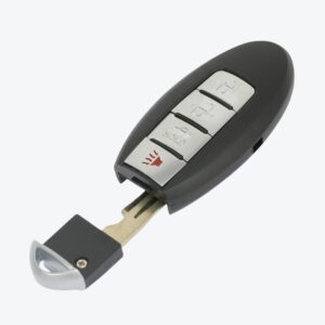 PAGINA WEB - 2025-09-06T115548.816 Carcasa Telemando Presencia Nissan 3 + 1 Botones Con Llave De Emergencia