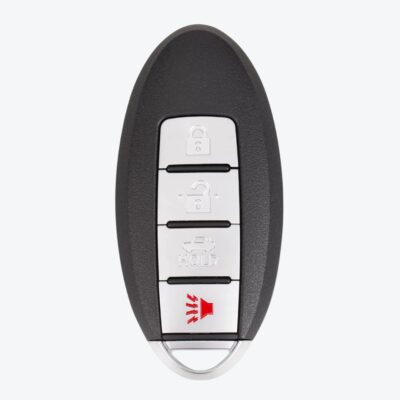 Carcasa Telemando Presencia Nissan 3 + 1 Botones Con Llave De Emergencia