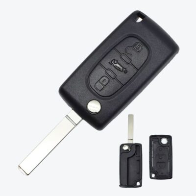 Carcasa Sevillana Peugeot 3 Botones (Autito) Sin Porta Pilas CE0523