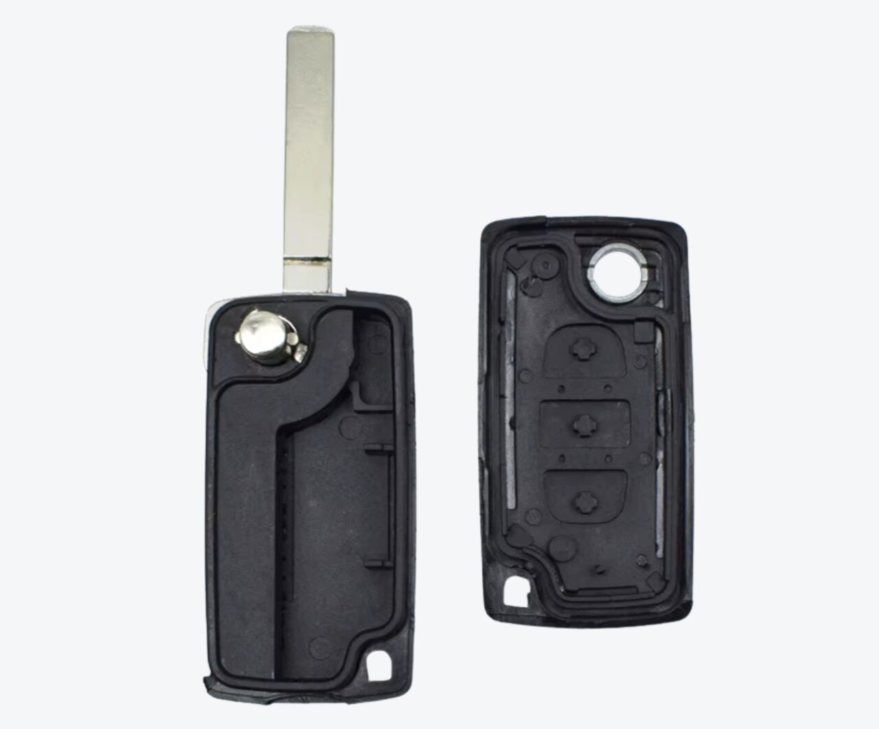 Carcasa Sevillana Peugeot 3 Botones (Autito) Sin Porta Pilas CE0523