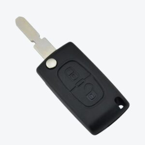 Carcasa Sevillana Peugeot 406 2 Botones Con Porta Pilas
