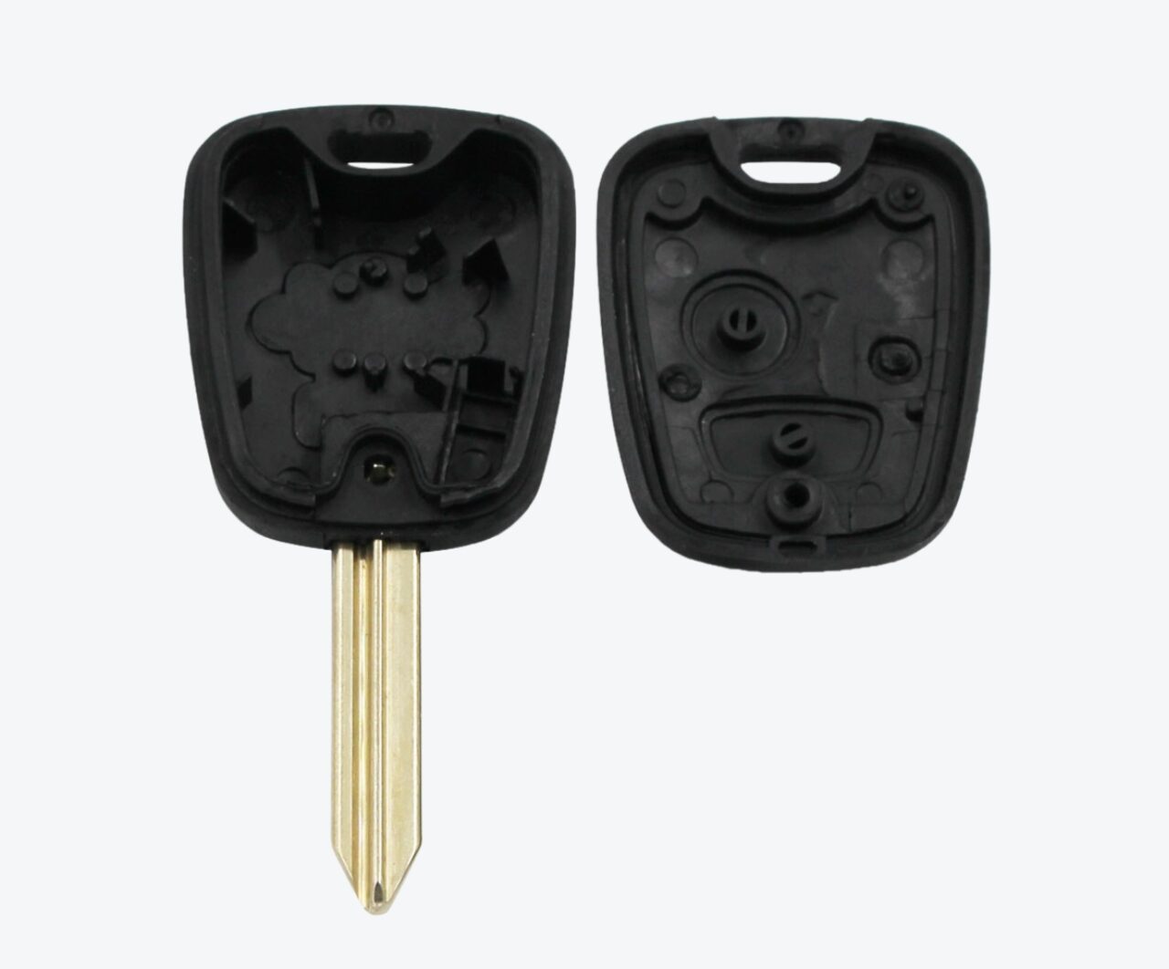 Carcasa Llave 2 Botones Peugeot Partner Six9