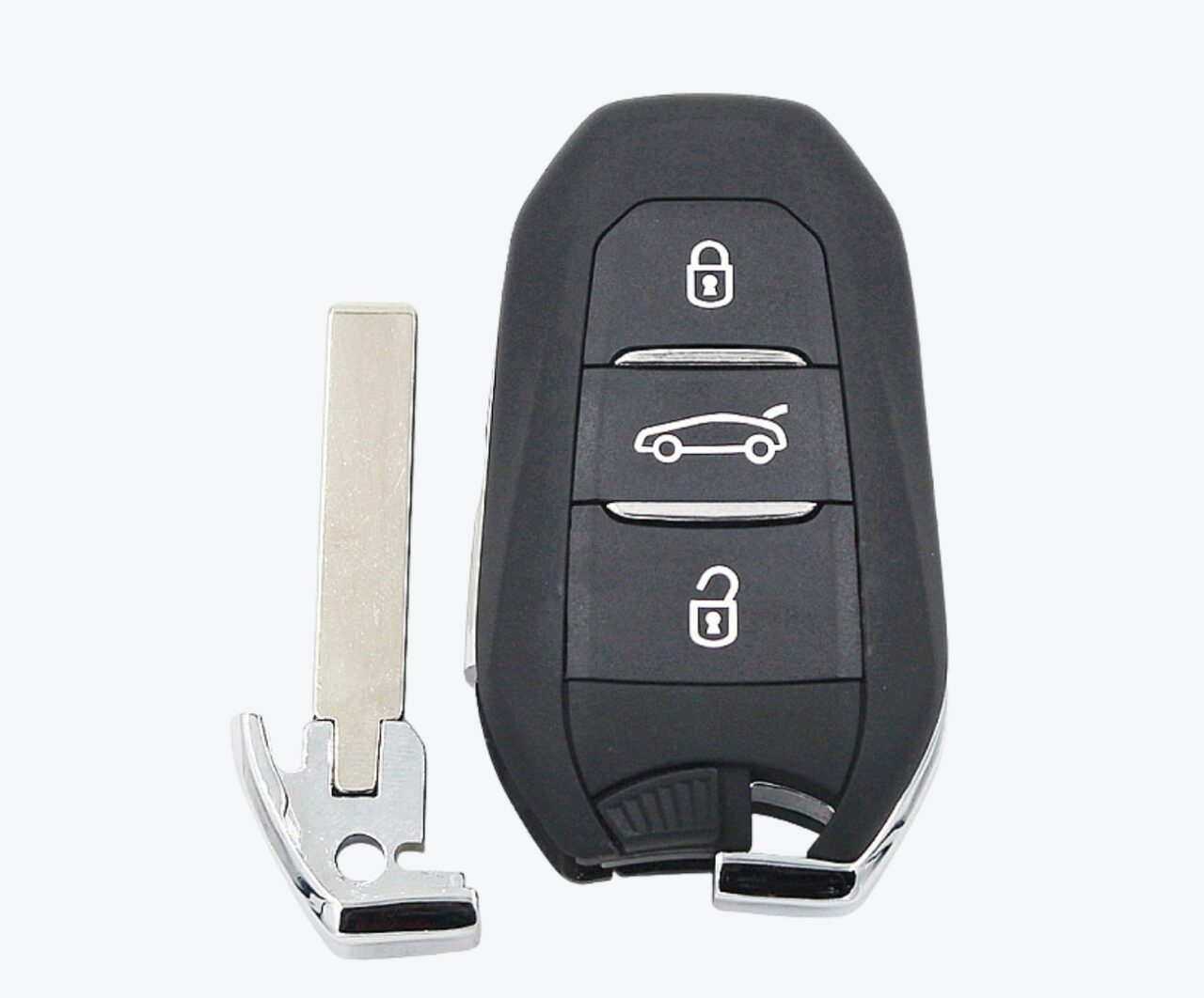 PAGINA WEB - 2025-09-15T114618.995 Carcasa Telemando Presencia Peugeot 3 Botones Con Llave De Emergencia