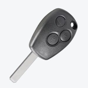 Carcasa Llave Renault Sandero 3 Botones Mapa