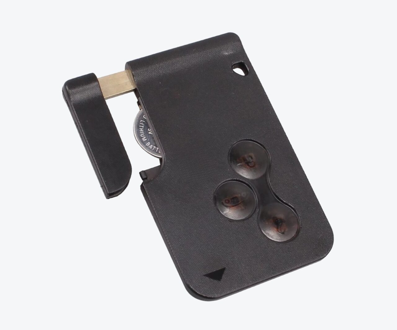 Carcasa Tarjeta Megane 3 Botones Con Llave De Emergencia