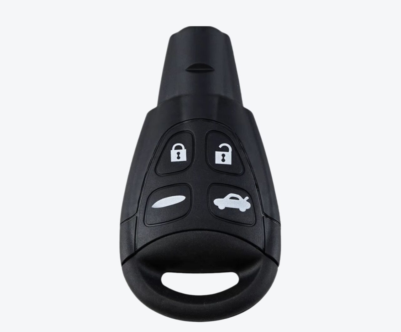 Carcasa Saab Smart 4 Botones Con Llave De Emergencia