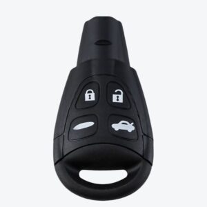 Carcasa Saab Smart 4 Botones Con Llave De Emergencia
