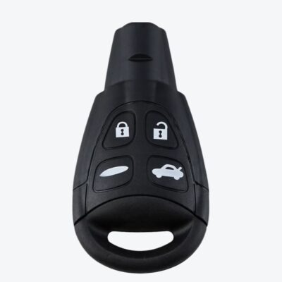 Carcasa Saab Smart 4 Botones Con Llave De Emergencia