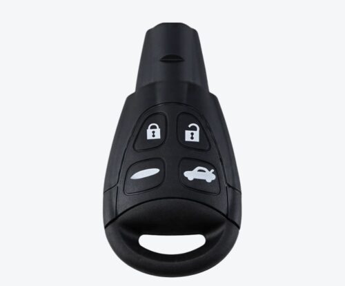 Carcasa Saab Smart 4 Botones Con Llave De Emergencia