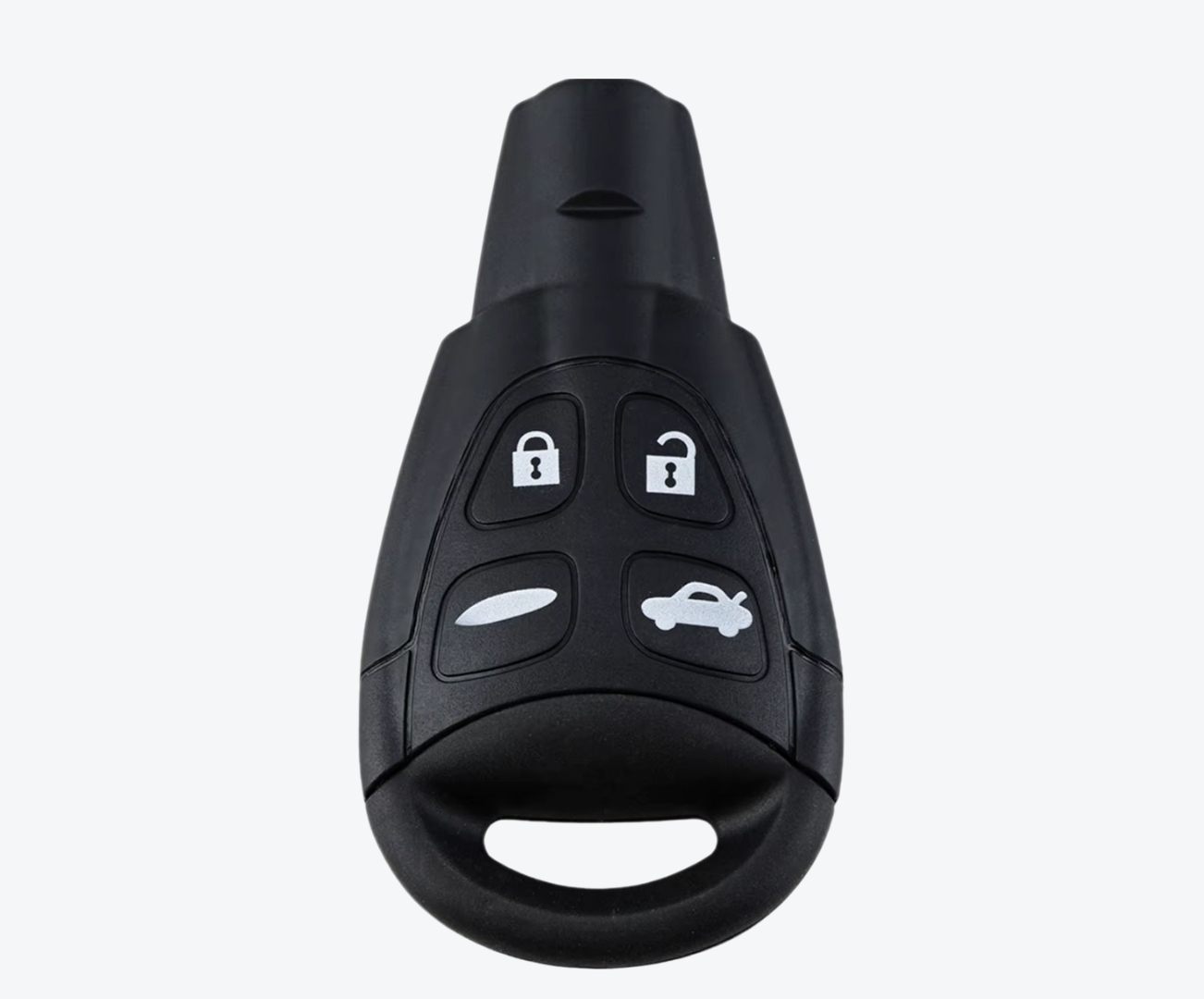 Carcasa Saab Smart 4 Botones Con Llave De Emergencia