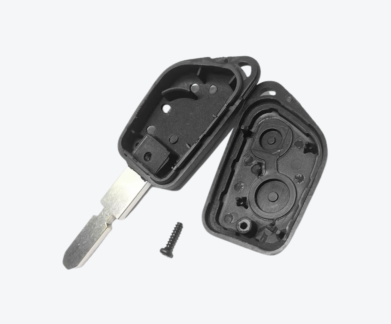 Carcasa Llave 2 Botones Peugeot 407 Ne78 - Imagen 2