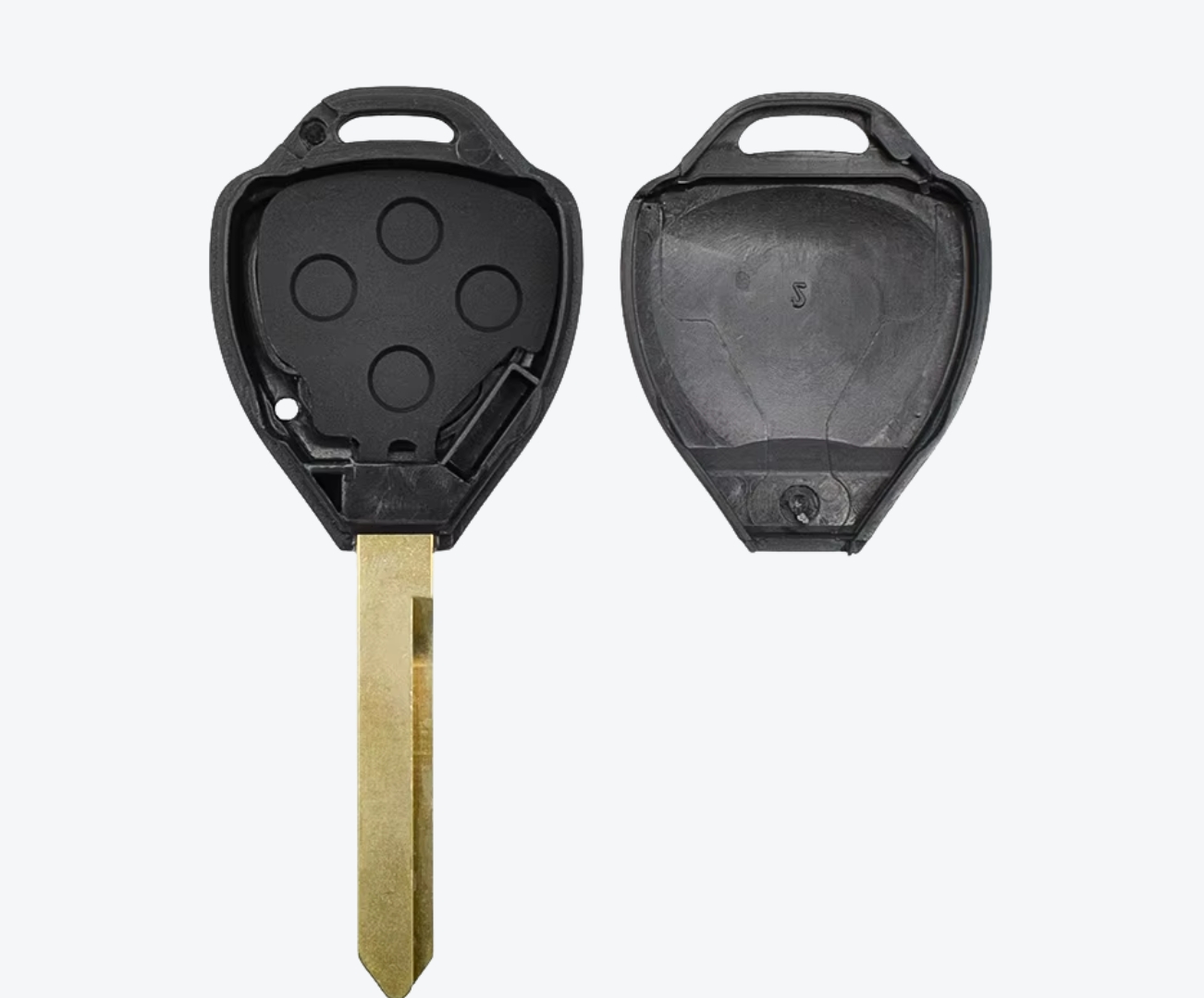 Carcasa Llave Toyota Corolla 3 Botones Toy47 - Imagen 2