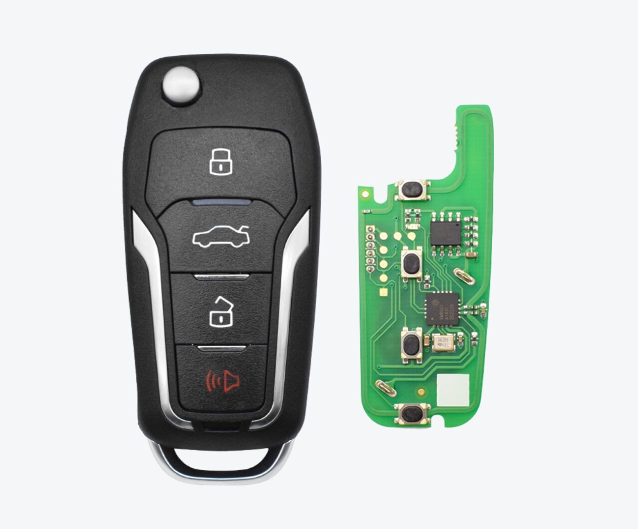 Telemando Completo Xhorse XKFO01EN Sin Chip Formato Ford